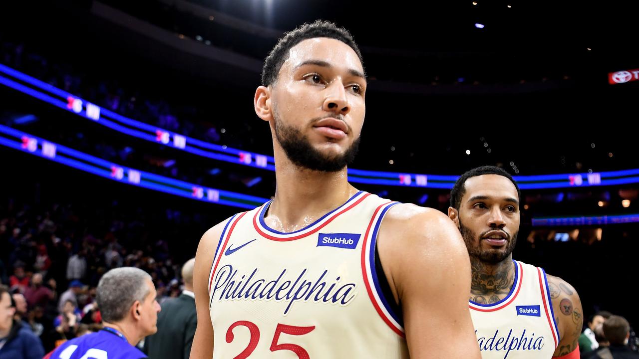 Ben Simmons is cat-like according to coach Brett Brown. Sarah Stier/Getty Images/AFP
