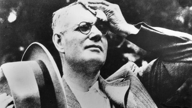 John Curtin, former prime minister of Australia.