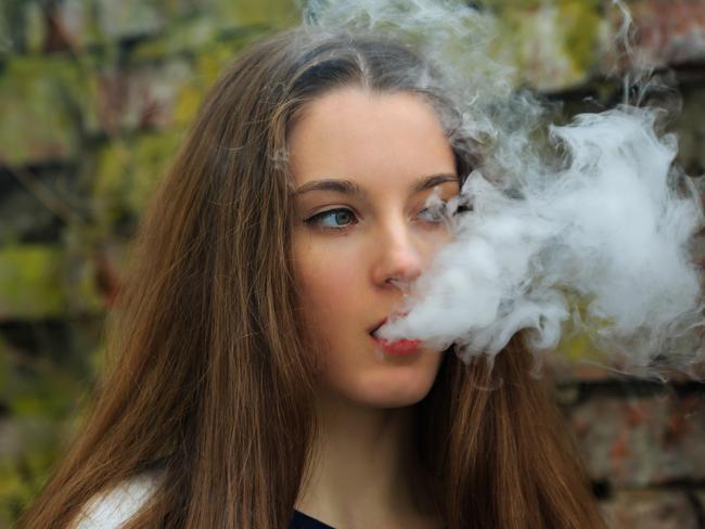 There has been a shocking increase in vaping incidents in NSW schools. Picture: iStock/generic image