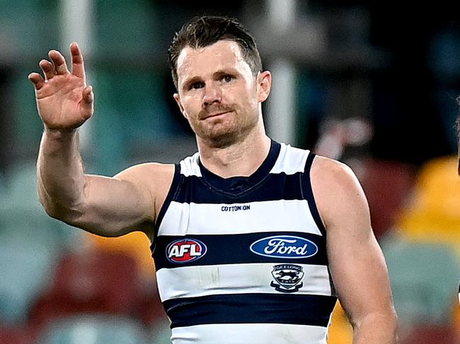 Dangerfield has made his stance on vaccination very clear. Picture: Bradley Kanaris / Getty Images