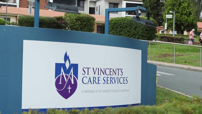 St Vincents Holy Spirit Nursing Home at Carseldine where two patrons were given an overdose of the Pfizer COVID-19 vaccine. Picture: Lachie Millard