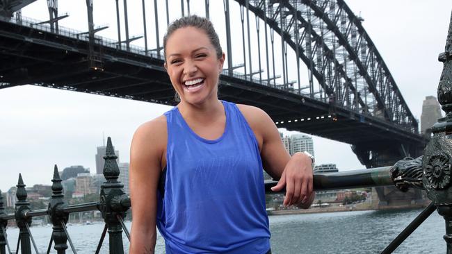 Matildas striker and Olympian Kyah Simon will spend 2017 at home in Sydney working on her individual game. Picture: John Fotiadis