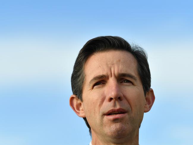 Federal Minister for Trade Simon Birmingham. Picture: AAP.