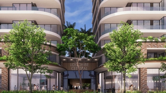 Lidcombe Central will have over 300 apartments at Railway St.