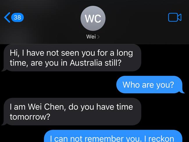 A Melbourne couple who lost a staggering $1.9 million to scammers eerily came face-to-face with one of the criminals while they were holidaying in China. 