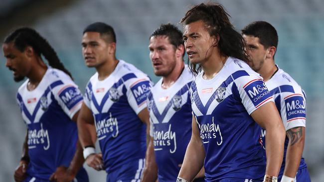 The Bulldogs have continued to struggle on the field, finishing 15th this season. Picture: Getty Images