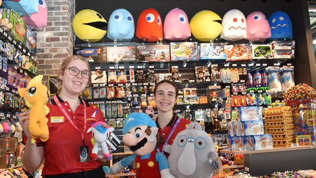 Isabella Plevey and Kirra Thompson at Timezone Springfield.