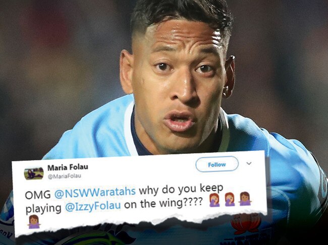 Israel Folau is weighing up a shock defection to the Queensland Reds.