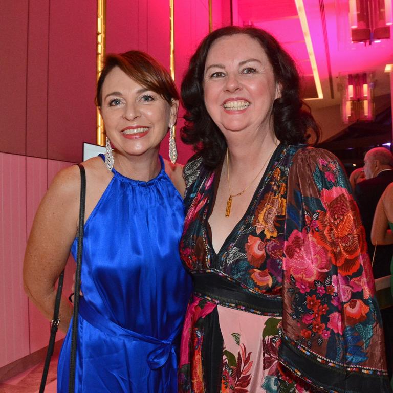 Deb Oliver and Ann-Catherine Jones at the grand opening of The Langham Gold Coast, Surfers Paradise. Pic: Regina King