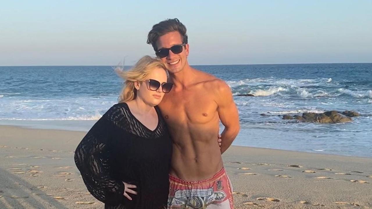 Rebel Wilson on holiday in Cabo with her boyfriend. Picture: rebelwilson/Instagram