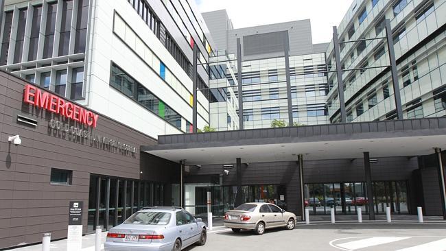 The Emergency Department at the Gold Coast University Hospital at Parkwood where more women are presenting with injuries from domestic violence. Picture Mike Batterham