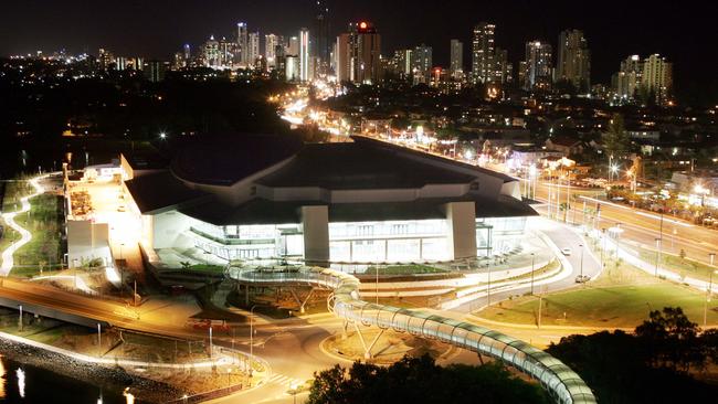 The Convention Centre in mid-2004 when it opened. Picture: David Clark.