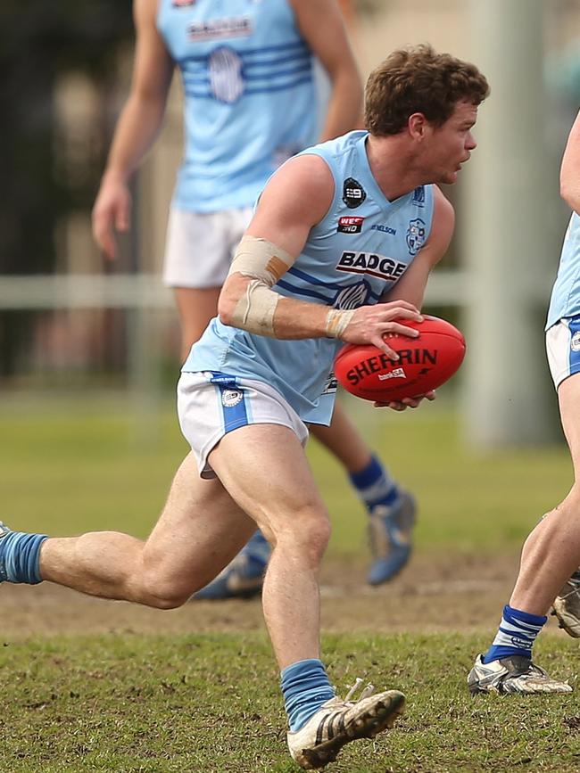 Nick Forster was in good touch for SHOC on Saturday. Picture: AAP/James Elsby