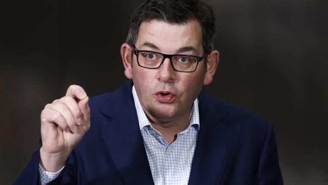 Premier Daniel Andrews says the situation is ‘very, very serious’. Picture: Daniel Pockett