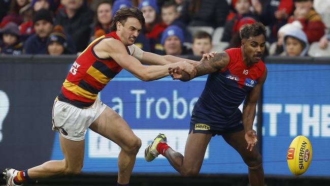 The Crows will he hoping for the Demons to finish as low on the ladder as possible. Picture: Getty Images