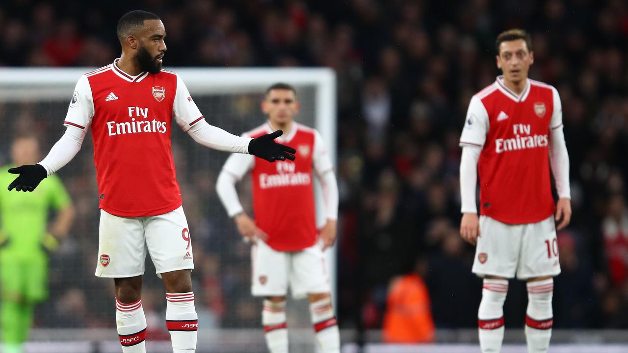 Alexandre Lacazette rescued Arsenal but it wasn’t enough to escape the wrath of the fans.