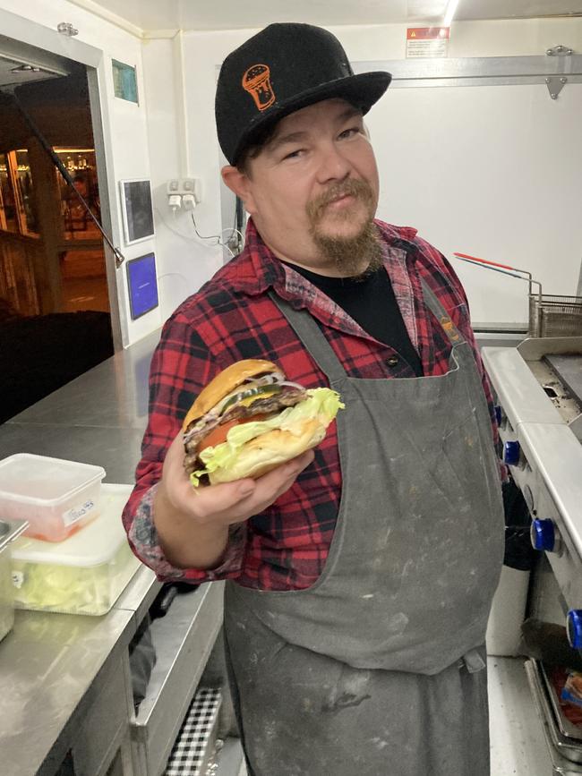 Boozy Burgers chef Nathan West took us behind the scenes to show us how he makes the OG burger.