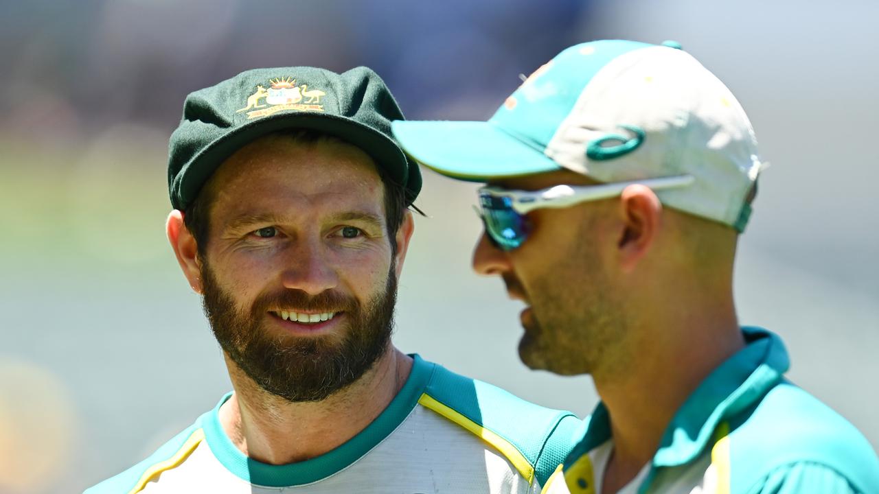 Michael Neser with his baggy green. Photo by Quinn Rooney/Getty Images