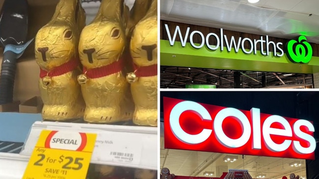 ‘What a joke’: Shock price of Coles, Woolies item. Picture: