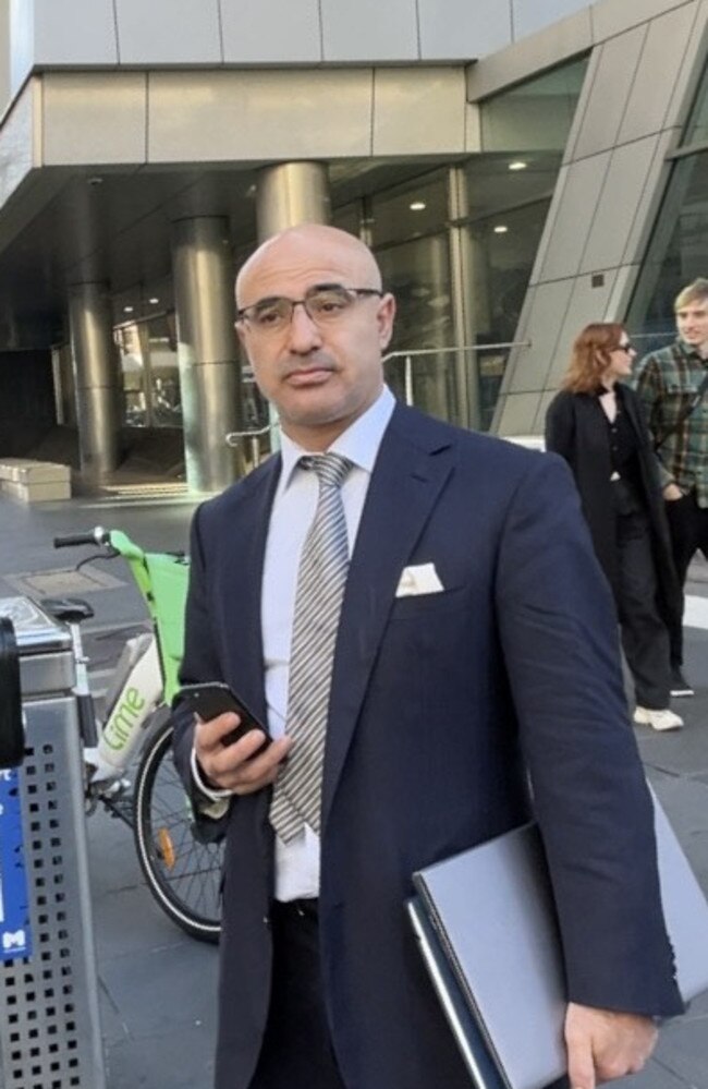 Adem Cengiz pleaded guilty to blackmailing CEO of ASX listed Avada Group Ltd Daniel Crowley for $500,000 while he worked as the infrastructure manager of multi-million dollar company Bild Group on a salary of $400,000. Picture: Gianni Francis.