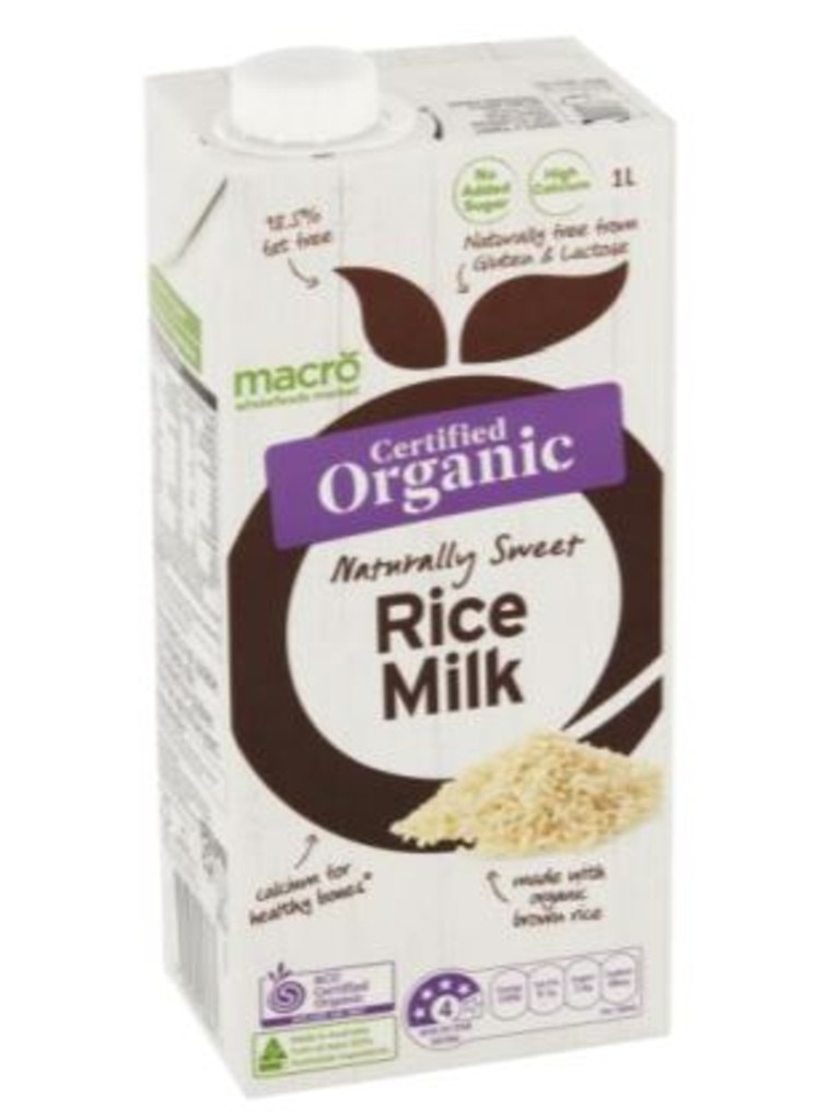 Both milks have been pulled off of supermarket shelves and consumers who purchase the products have been advised to return them. Picture: Supplied