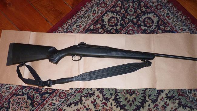 This rifle was seized from a male suspect at Sefton Park. Picture: SA Police