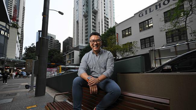 Mr Chen says while the housing market is more expensive than it once was, don’t expect it to get cheaper if you’re looking to invest yourself. Picture: Lyndon Mechielsen/Courier Mail