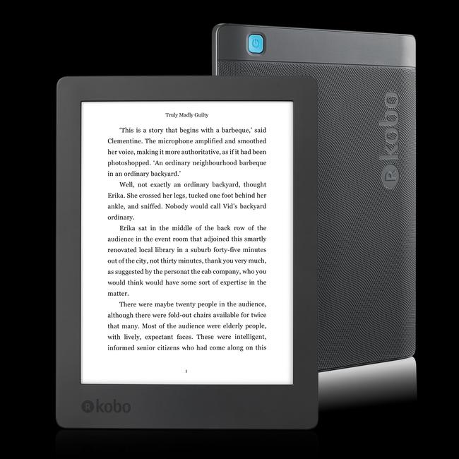 The Kobo Aura H20 Edition 2 is a water-resistant e-book reader.