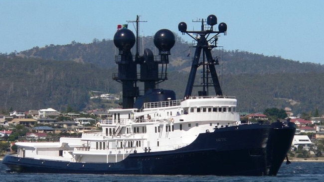 Gretel Packer bought her dad’s old icebreaker yacht from brother James in 2017. Picture: CharterWorld.com