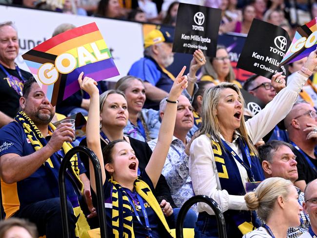 Fans have flocked to the netball this season. Picture: Getty Images