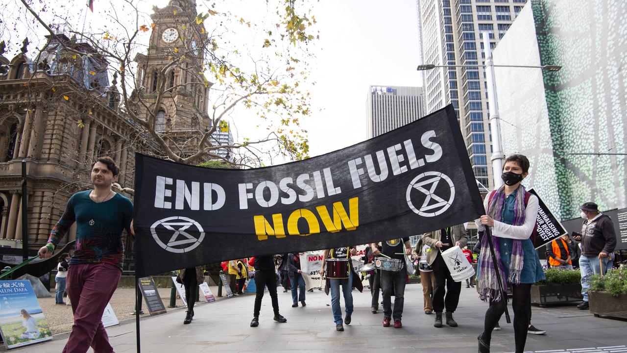 The government won’t commit to an outright ban on new fossil fuel projects. Picture: NewsWire / Monique Harmer