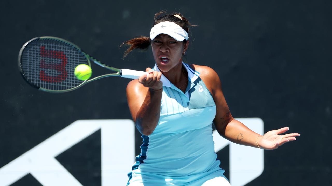 Destanee Aiava (AUS) in action against Renata Zarazua. Picture: Mark Stewart