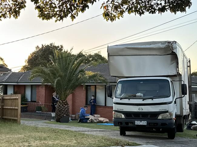 Police were able to identify the trucks which had collected the rubbish from the bins where Ms Bell’s remains were dumped. Picture Supplied