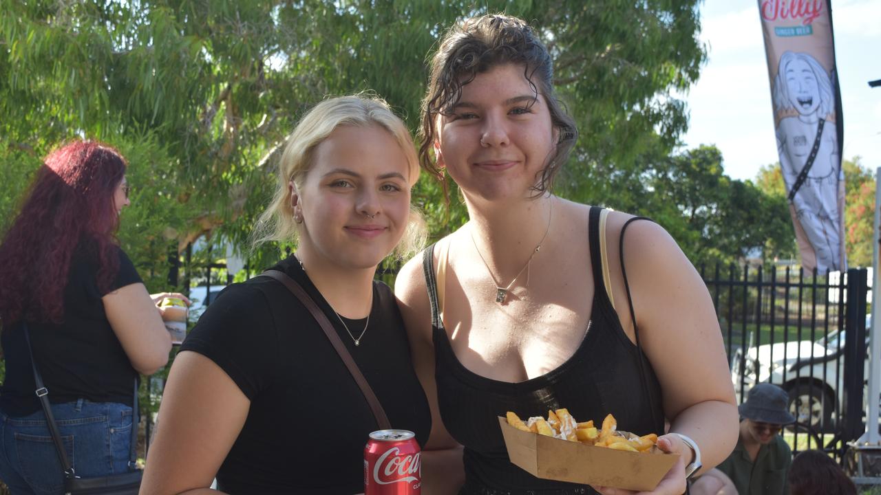 Abbey Stephens and Amity Smith at Your Mates Beer Day Out in Warana on December 10, 2022. Picture: Sam Turner