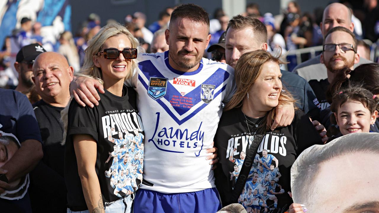 Beloved: Josh Reynolds is now officially a Bulldog for life. Picture: Adam Yip