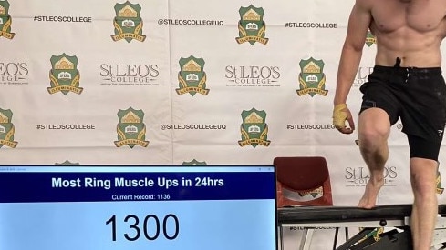 Past Proserpine student Mac Rogers, who now studies engineering at UQ, has won both a tech competition and a gymnastics record in the same year. Picture: Supplied