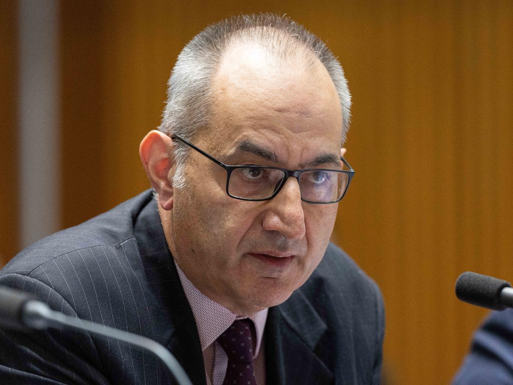 Secretary Department of Home Affairs Michael Pezzullo used encrypted messaging apps including WhatsApp and Signal, Picture: NCA NewsWire / Gary Ramage