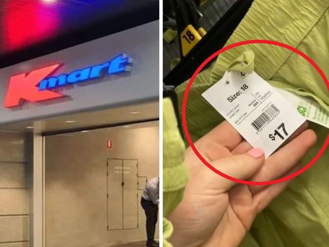 Kmart price tag ‘mistake’ divides Aussies. Picture: Supplied