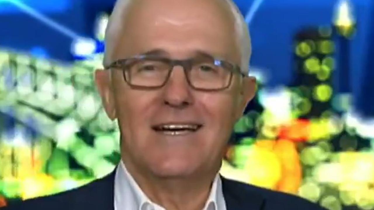 Malcolm Turnbull on The Project. Picture: Channel 10.