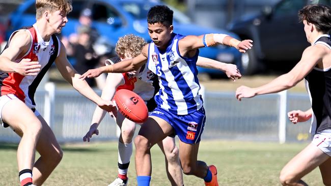 Mt Gravatt player Voss Baguga. Picture, John Gass