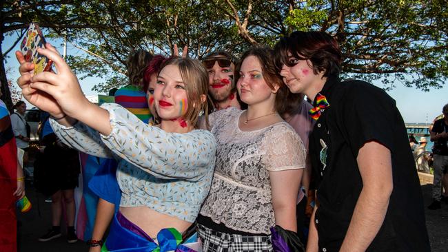 Pride Parade takes off in Darwin City, 2024. Picture: Pema Tamang Pakhrin