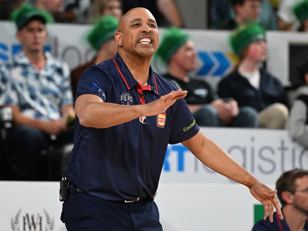 Adelaide is remaining patient with coach CJ Bruton as pressure mounts over the club’s poor record. Picture: Getty Images