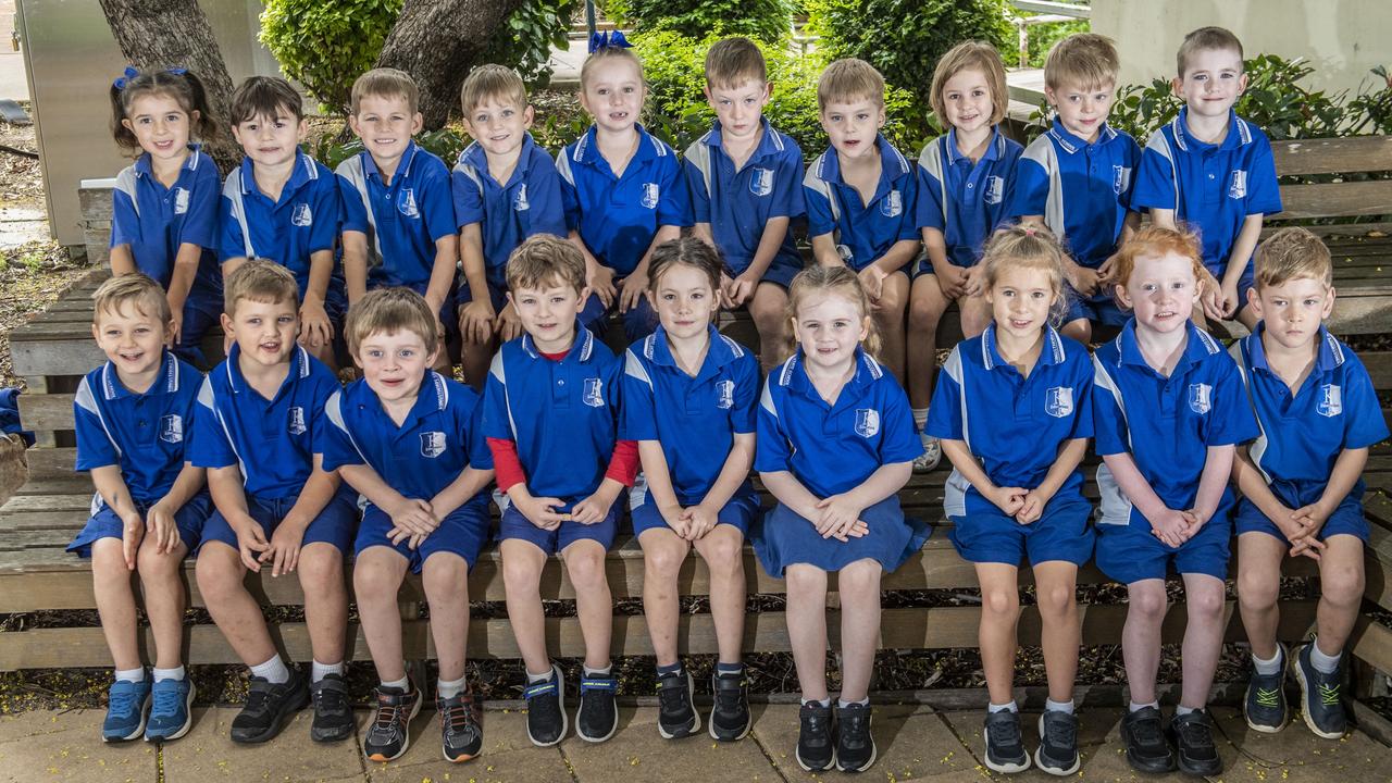 MY FIRST YEAR 2022: Kingsthorpe State School Prep M class. Friday, March 11, 2022. Picture: Nev Madsen.