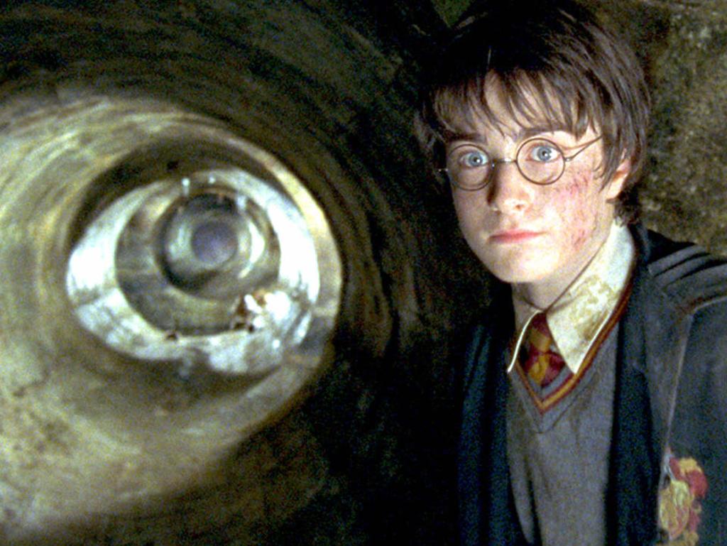 24/09/2002 PIRATE: Actor Daniel Radcliffe in scene from film "Harry Potter and the Chamber of Secrets".
 /Films/Titles/Harry/Potter/and/the/Chamber/of/Secrets