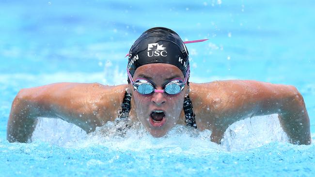 McKeown during the Women's 400m Individual Medley heats. Pic: Getty Images
