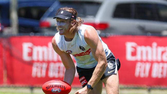 Nathan Murphy at training. Picture: Brendan Beckett