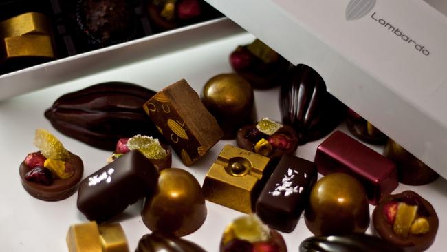 A selection of goodies from Cioccolato Lombardo.