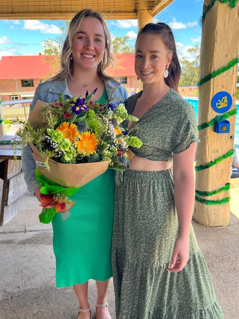 Coach Nikki Burraston and head coach Lyndsay Morris (Photo: Warwick Gymnastic Club)