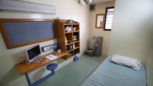 A typical cell at Wolston Correctional Centre, where Baden-Clay will stay until 2027.