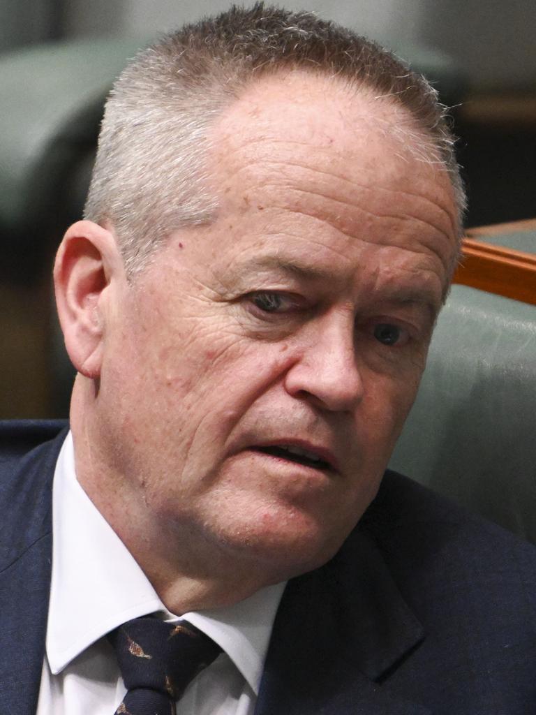 NDIS and Government Services Minister Bill Shorten. Picture: NewsWire/Martin Ollman